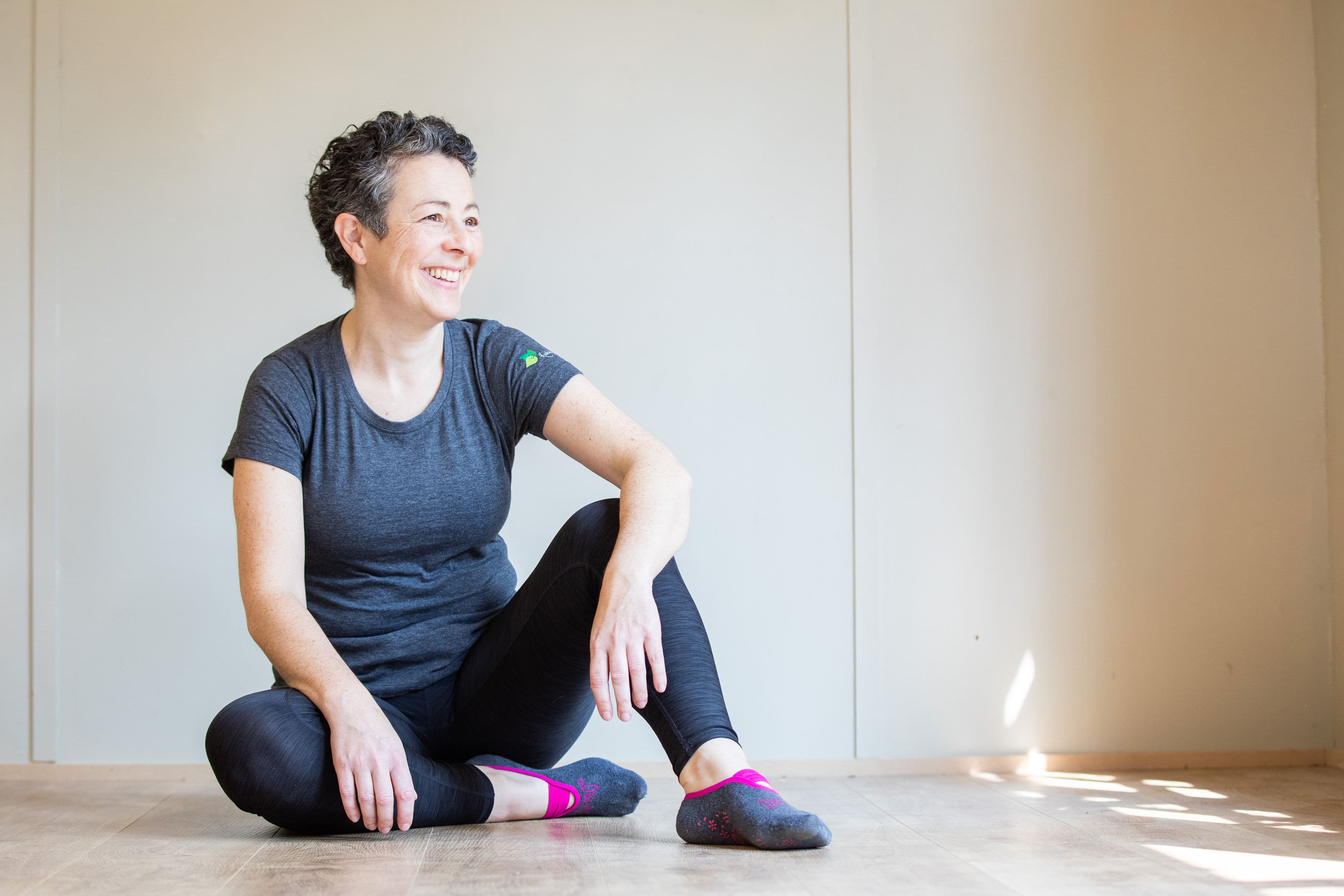 Pilates class in action