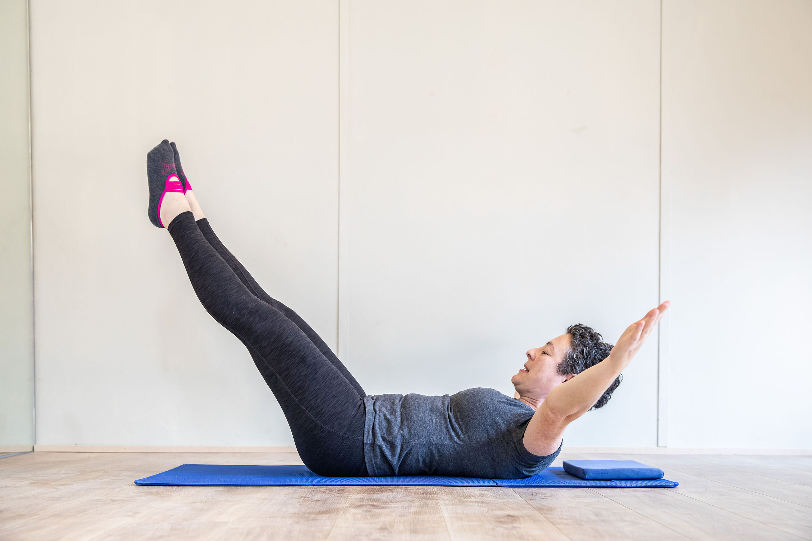 Pilates stretching and flexibility work