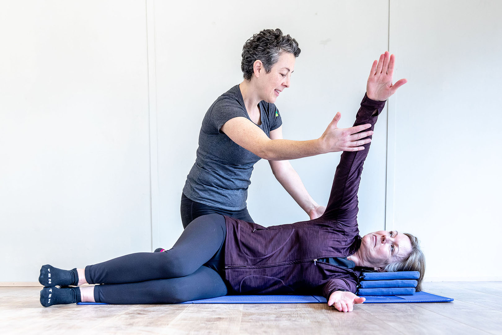 Pilates balance and coordination drill